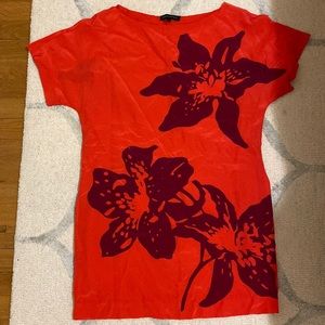 Banana republic silk mini dress